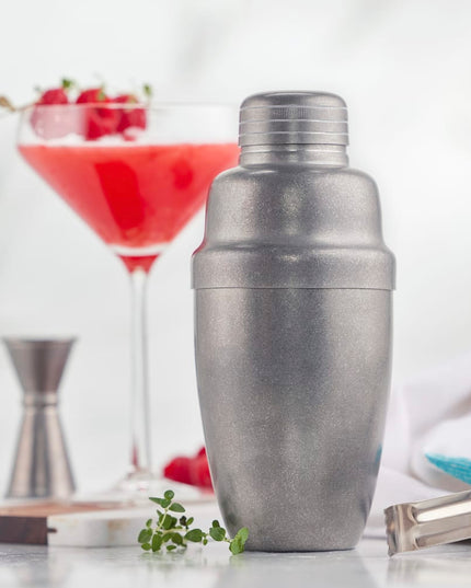 Bộ Bình Lắc Cocktail Winco BASS-16CS 470 ml Thép Không Gỉ Hoàn Thiện Thép Thủ Công