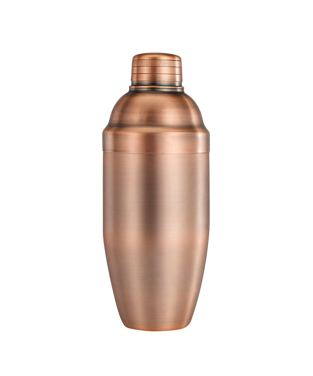Bộ Bình Lắc Cocktail Thép Không Gỉ Winco BASS-24AC 710 ml Màu Đồng Cổ