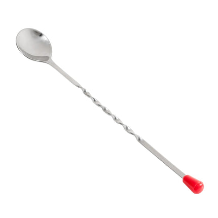 Thìa Bar Winco BPS-11 28 cm Núm Đỏ Thép Không Gỉ