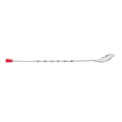 Thìa Bar Winco BPS-11 28 cm Núm Đỏ Thép Không Gỉ