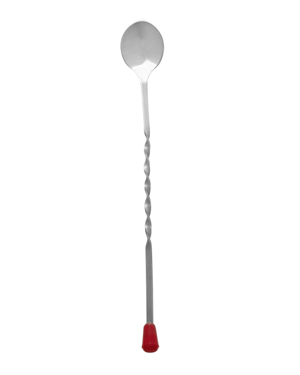 Thìa Bar Winco BPS-11 28 cm Núm Đỏ Thép Không Gỉ