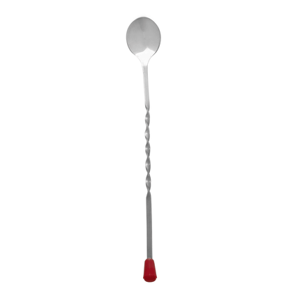 Thìa Bar Winco BPS-11 28 cm Núm Đỏ Thép Không Gỉ