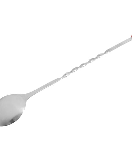 Thìa Bar Winco BPS-11 28 cm Núm Đỏ Thép Không Gỉ