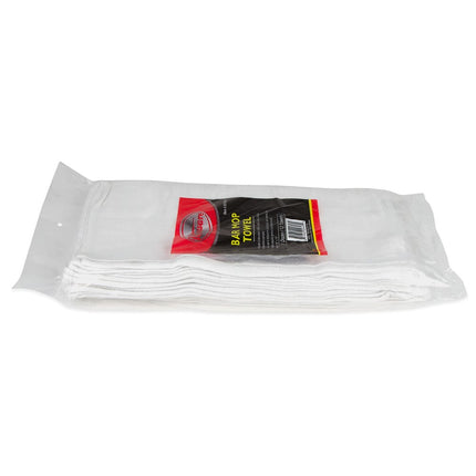 Khăn Quầy Bar Cotton Trắng Winco BTW-30 40.6 cm x 48.3 cm