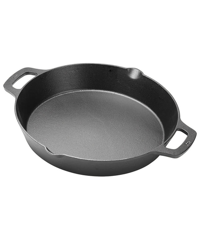 Chảo Từ Winco CASD-12 Tròn 30.5 cm Tay Cầm Kép Gang Đã Tẩm Dầu