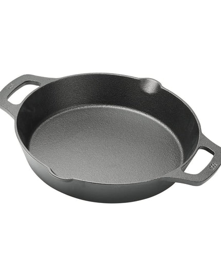 Chảo Từ Winco CASD-12 Tròn 30.5 cm Tay Cầm Kép Gang Đã Tẩm Dầu