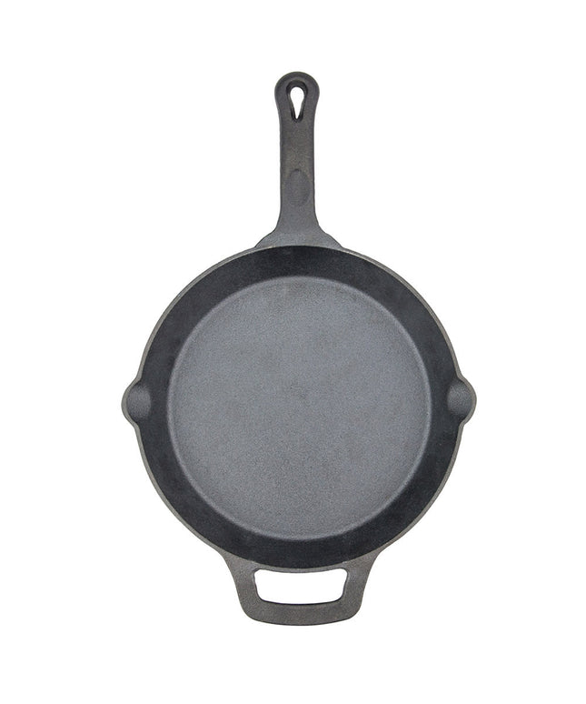 Chảo Gang Tròn Winco CAST-10 25.4 cm Tay Cầm Đã Tẩm Dầu