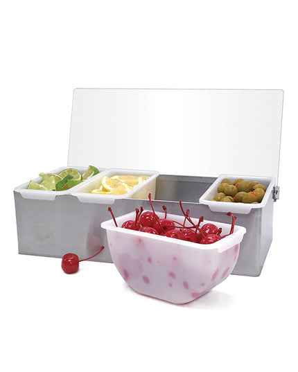 Hộp Đựng Gia Vị Inox Winco CDP-5 5 Ngăn