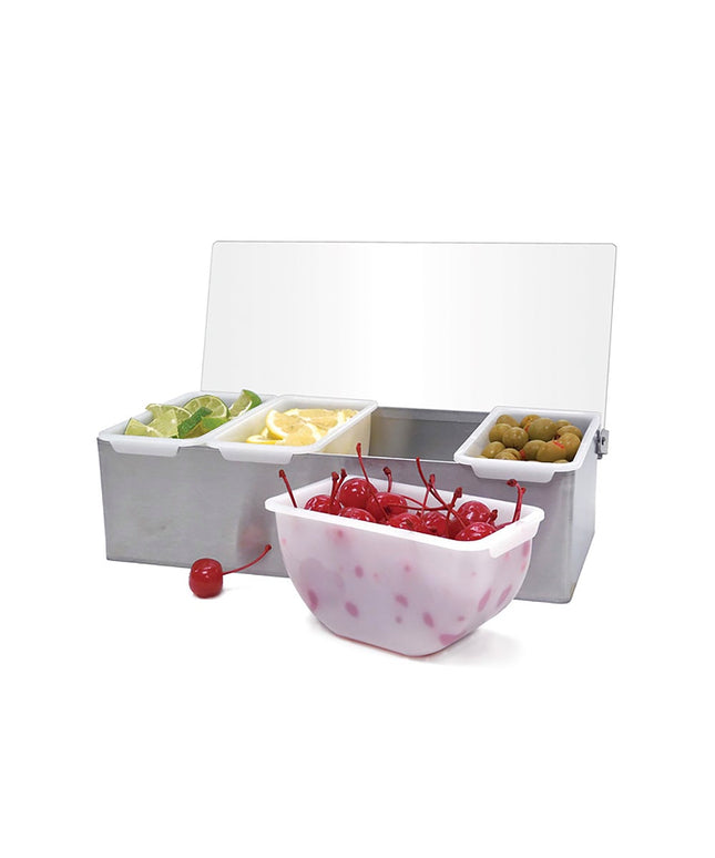 Hộp Đựng Gia Vị Inox Winco CDP-5 5 Ngăn