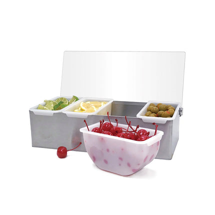 Hộp Đựng Gia Vị Inox Winco CDP-5 5 Ngăn