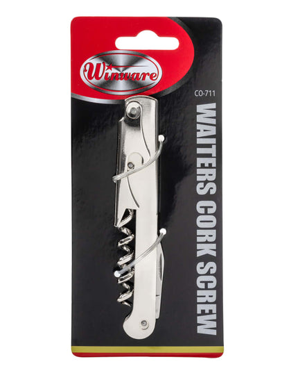 Dụng Cụ Mở Rượu Winco CO-711 Dao Cắt Giấy Bạc & Mở Nắp Chai Thép Không Gỉ