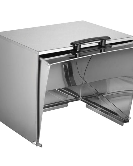 Nắp Khay Thức Ăn Cuộn Tròn Cỡ Đầy Đủ Winco C-RCF, Thép Không Gỉ