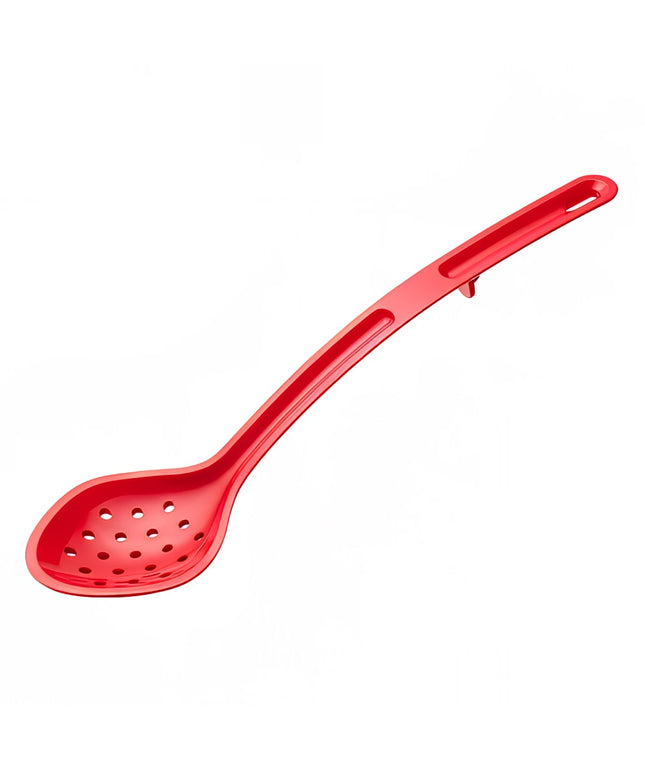 Thìa Phục Vụ Có Lỗ Winco CVPS-13R 33 cm Nhựa, Đỏ