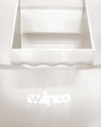 Winco FCW-10ICE Thùng Đựng Thực Phẩm 37.9 l, 39.8 cm x 43.3 cm - Nhựa, Trắng