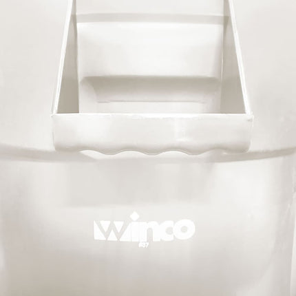 Winco FCW-10ICE Thùng Đựng Thực Phẩm 37.9 l, 39.8 cm x 43.3 cm - Nhựa, Trắng