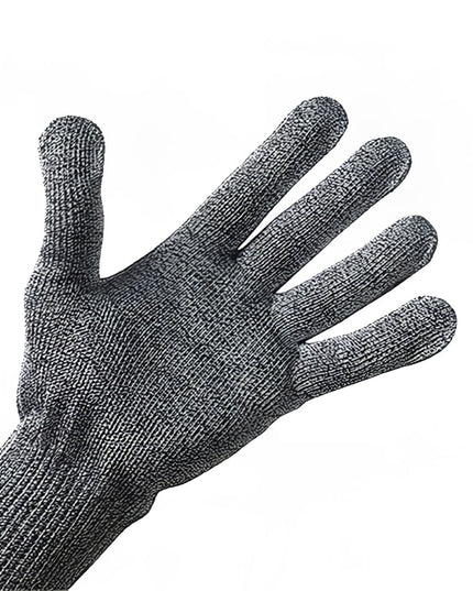 Găng Tay Chống Cắt Winco GCRA-L Cỡ L Chất Liệu Pha Trộn Xám Viền Cổ Tay Xám