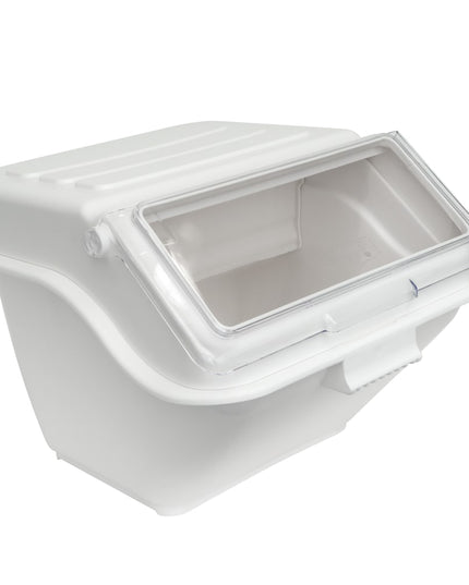 Thùng Đựng Nguyên Liệu Kệ Winco IB-10S Dung Tích 38 Lít Nắp Trong/Đáy Trắng