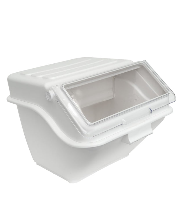 Thùng Đựng Nguyên Liệu Kệ Winco IB-10S Dung Tích 38 Lít Nắp Trong/Đáy Trắng