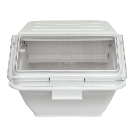 Thùng Đựng Nguyên Liệu Kệ Winco IB-10S Dung Tích 38 Lít Nắp Trong/Đáy Trắng