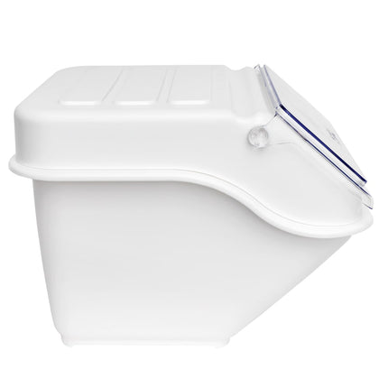 Thùng Đựng Nguyên Liệu Kệ Winco IB-10S Dung Tích 38 Lít Nắp Trong/Đáy Trắng