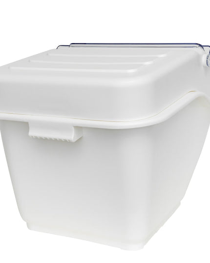 Thùng Đựng Nguyên Liệu Kệ Winco IB-10S Dung Tích 38 Lít Nắp Trong/Đáy Trắng