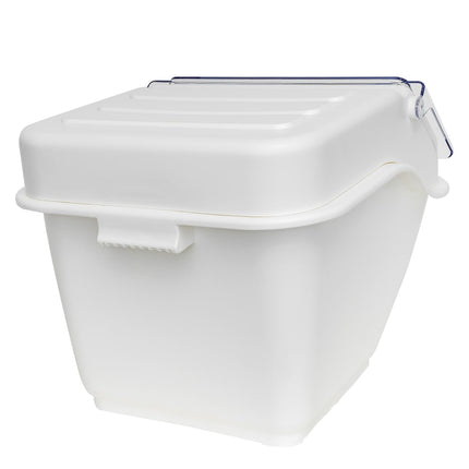 Thùng Đựng Nguyên Liệu Kệ Winco IB-10S Dung Tích 38 Lít Nắp Trong/Đáy Trắng