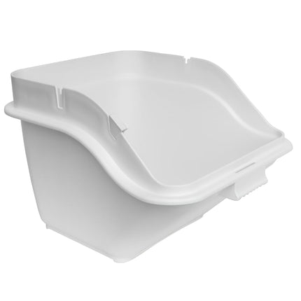 Thùng Đựng Nguyên Liệu Kệ Winco IB-10S Dung Tích 38 Lít Nắp Trong/Đáy Trắng