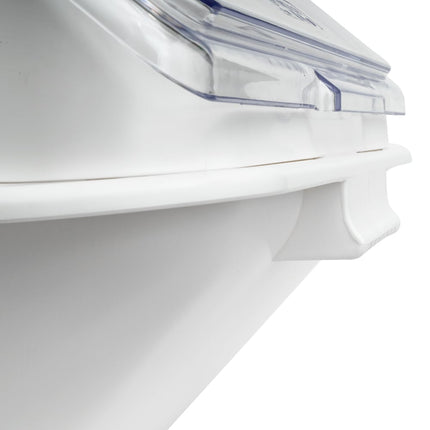 Thùng Đựng Nguyên Liệu Kệ Winco IB-10S Dung Tích 38 Lít Nắp Trong/Đáy Trắng