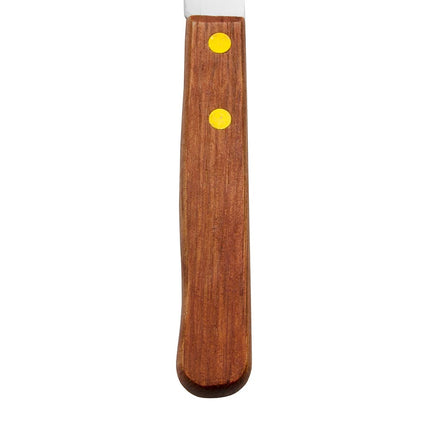 Dao Steak Winco K-45W Lưỡi 11.4cm Cán Gỗ Mũi Nhọn