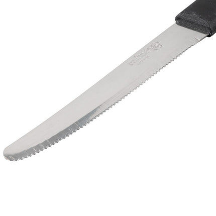 Dao Steak Winco K-50P Mũi Tròn Lưỡi 12.7cm Cán Nhựa