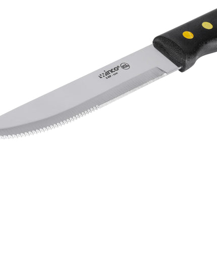Dao Steak Jumbo Winco K-85P Lưỡi 12.7cm Cán Nhựa Đinh Tán