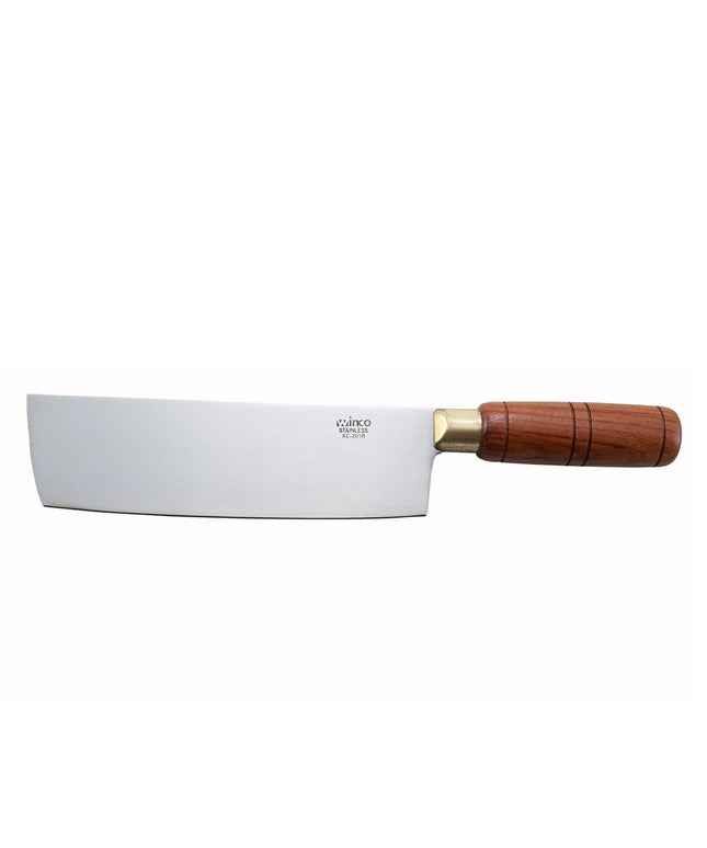 Dao Phay Trung Hoa Winco KC-201R 17.8 cm Cán Gỗ Thép Không Gỉ