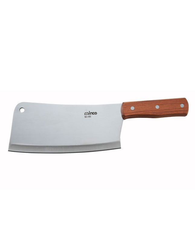 Dao Phay Winco KC-301 20.3 cm Cán Gỗ Thép Không Gỉ