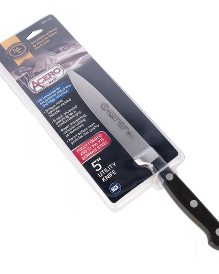 Dao Đa Năng Winco KFP-50 12.7 cm Full Tang Thép Carbon Rèn Cán POM
