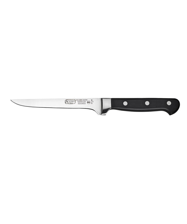 Dao Rọc Xương Winco KFP-61 15.2 cm - Thép Carbon Rèn, Cán POM, Màu Đen