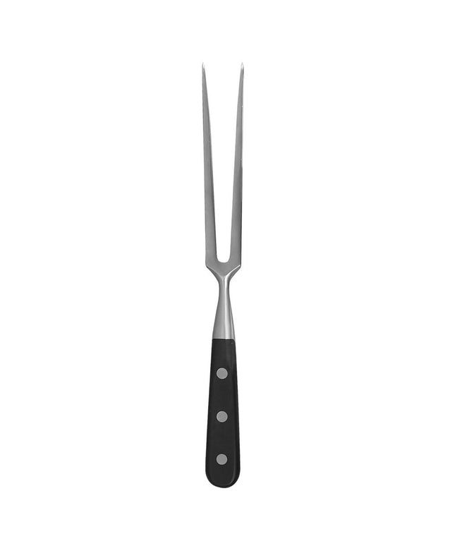 Nĩa Thái Thịt Winco KFP-71 17.8 cm Nguyên Khối Thép Carbon Rèn Cán POM