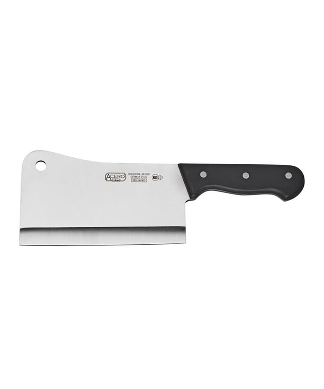 Dao Phay Winco KFP-72 17.8 cm Cán POM Đen Thép Không Gỉ Cacbon Cao