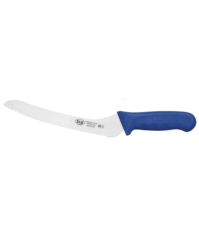 Dao Cắt Bánh Mì Winco KWP-92U 22.9 cm Lưỡi Thép Carbon Cao Cán Poly Xanh