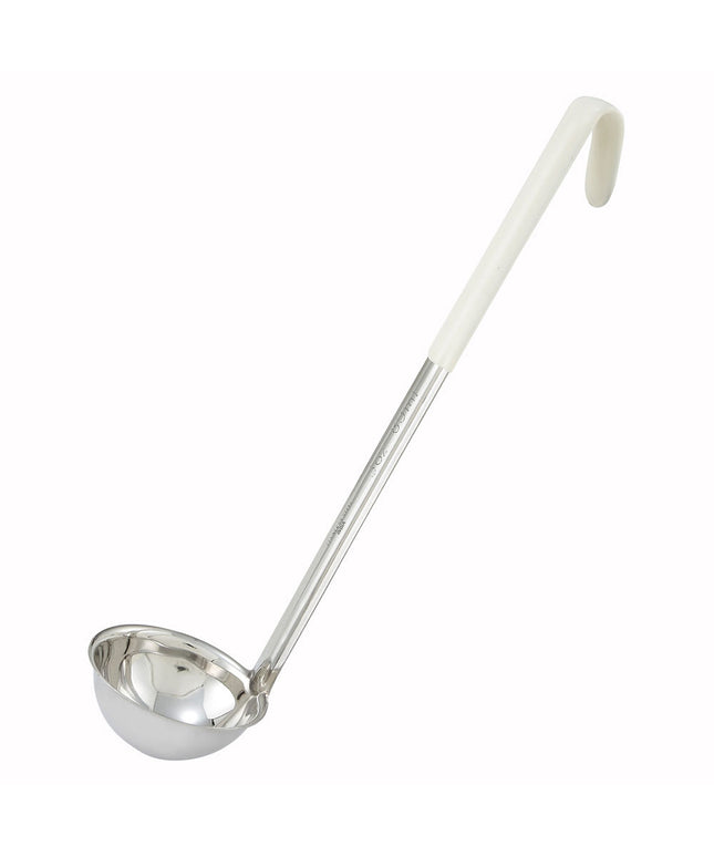 Muôi Múc Mã Màu Winco LDC-3 89 ml Tay Cầm 33 cm 1 Mảnh Ngà