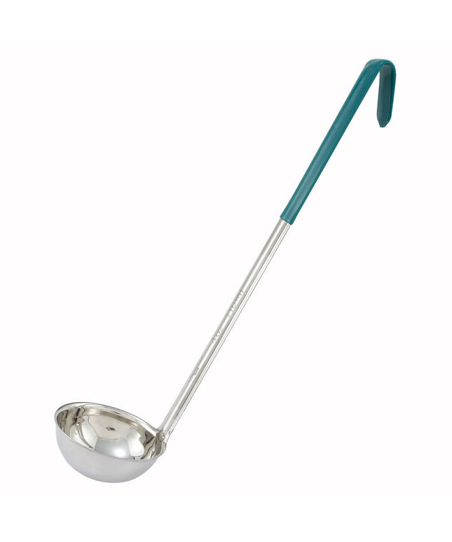 Muôi Múc Winco LDC-4 118 ml Thép Không Gỉ Tay Cầm Xanh Lá