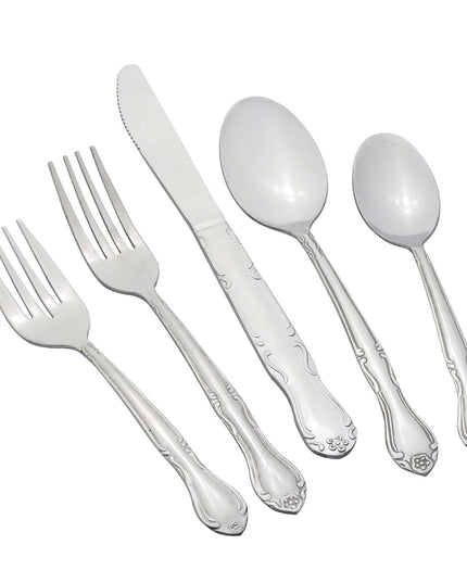 Thìa Phục Vụ Trơn Winco LE-11 27.9 cm Tay Cầm Thép Không Gỉ
