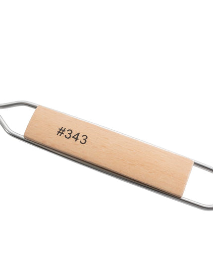 Rây Lọc Tròn Winco MS3A-8S 20.3 cm Lưới Đơn Mịn, Tay Cầm Gỗ Phẳng
