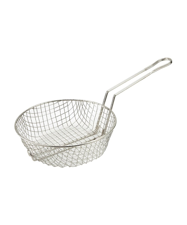 Rổ Lọc Ẩm Thực Winco MSB-08 20.3 cm Có Tay Cầm, Lưới Thô, Thép
