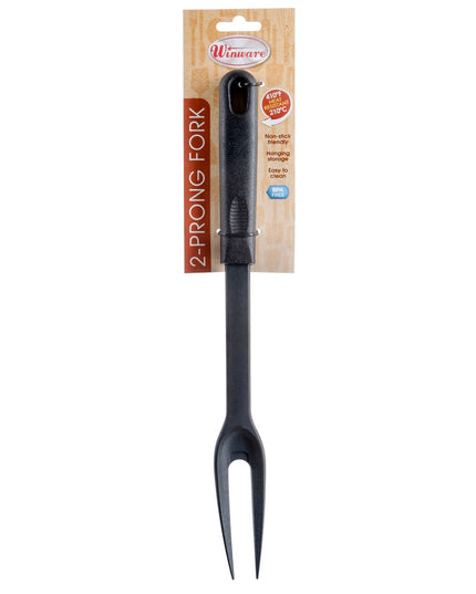 Nĩa Đầu Bếp Winco NC-PF2 2 Răng Nylon Đen