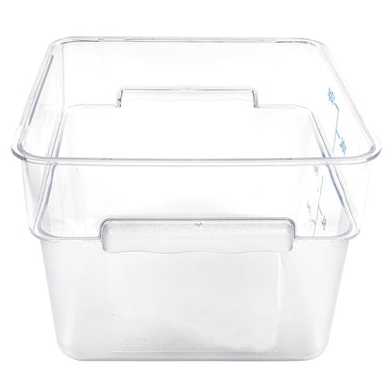 Winco PCSC-12C Hộp Đựng Thực Phẩm Vuông 11.4 lít Polycarbonate Trong Suốt