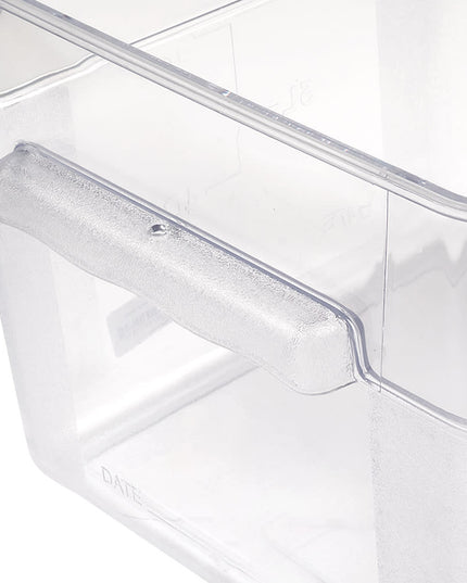 Winco PCSC-12C Hộp Đựng Thực Phẩm Vuông 11.4 lít Polycarbonate Trong Suốt