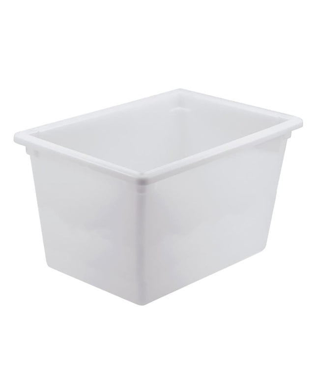 Winco PFFW-15 Hộp Bảo Quản Thực Phẩm - 26x18x38.1 cm, Xếp Chồng Được, Trắng