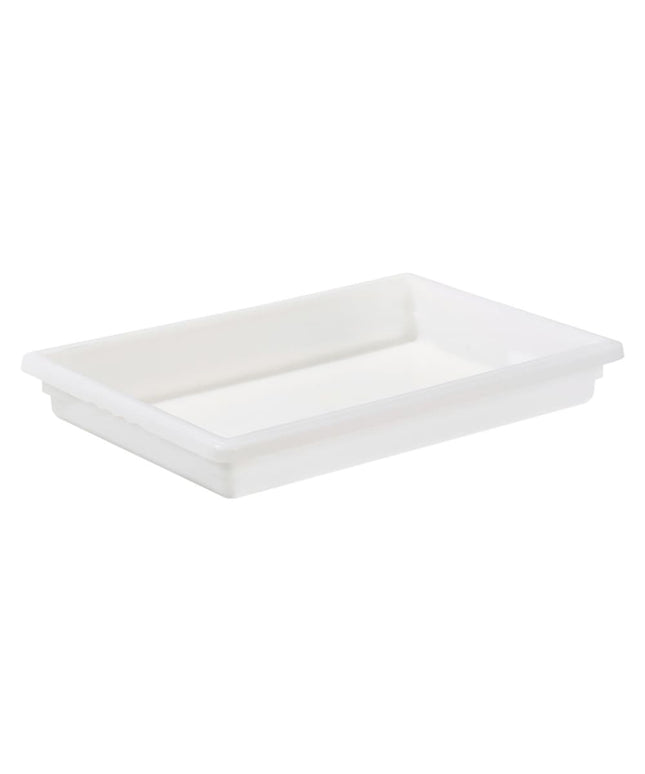 Winco PFFW-3 Hộp Bảo Quản Thực Phẩm - 18x26x7.6 cm, Xếp Chồng Được, Trắng