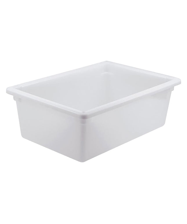 Winco PFFW-9 Hộp Bảo Quản Thực Phẩm 49.2 lít - 66 cm x 45.7 cm x 22.9 cm, Polypropylene, Trắng
