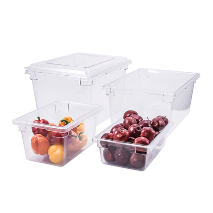 Hộp Đựng Thực Phẩm Winco PFSF-3 18.9 lít - 66 cm x 45.7 cm x 3 1/5.1 cm, Trong Suốt